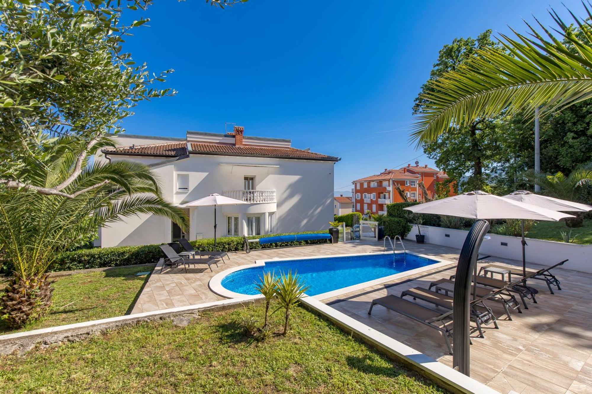 Villa Garden Opatija Exteriör bild
